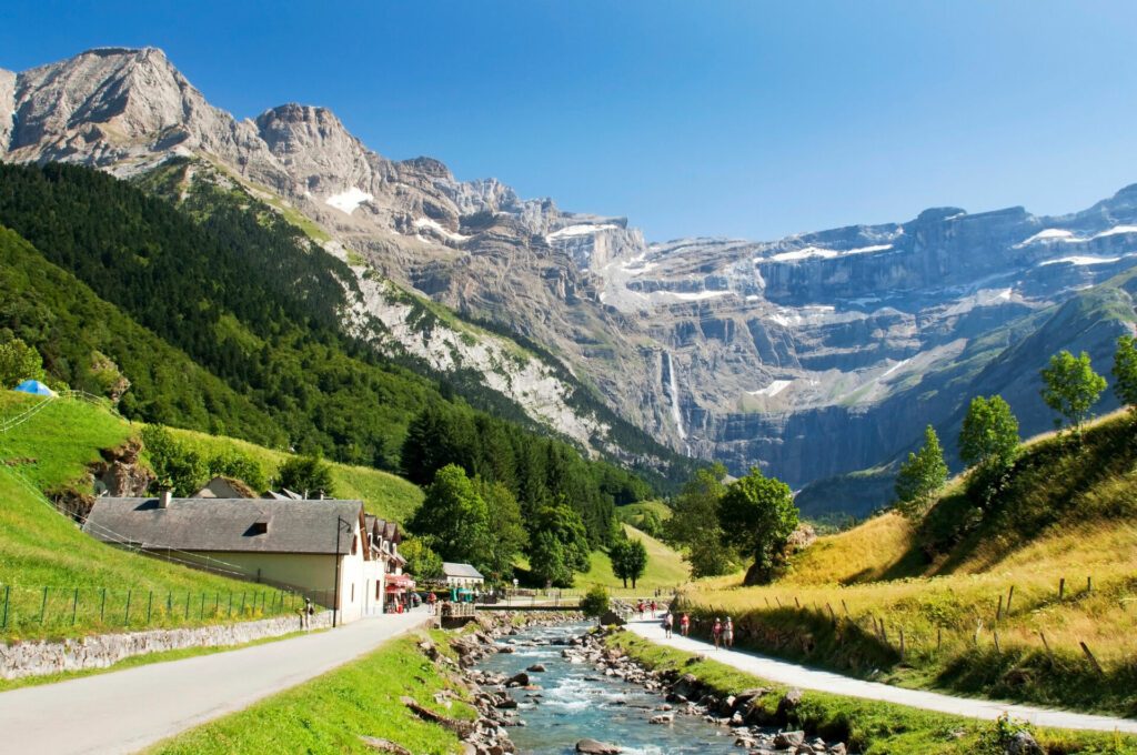 Bergfluss in den Französischen Pyrenäen