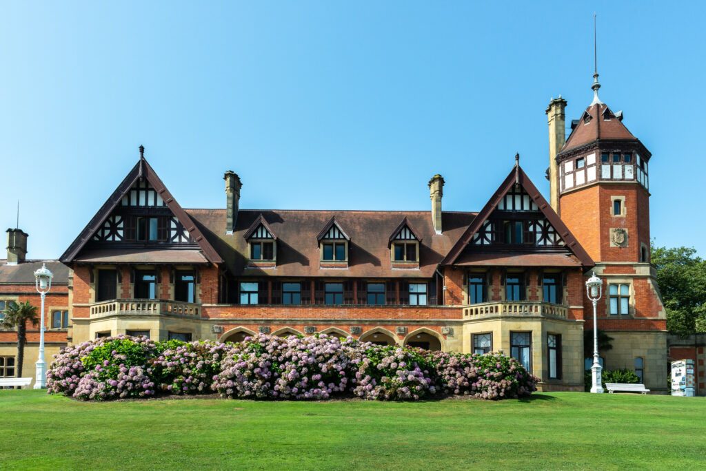 Miramar Palace in Donostia-San Sebastian, Baskenland, Spanien