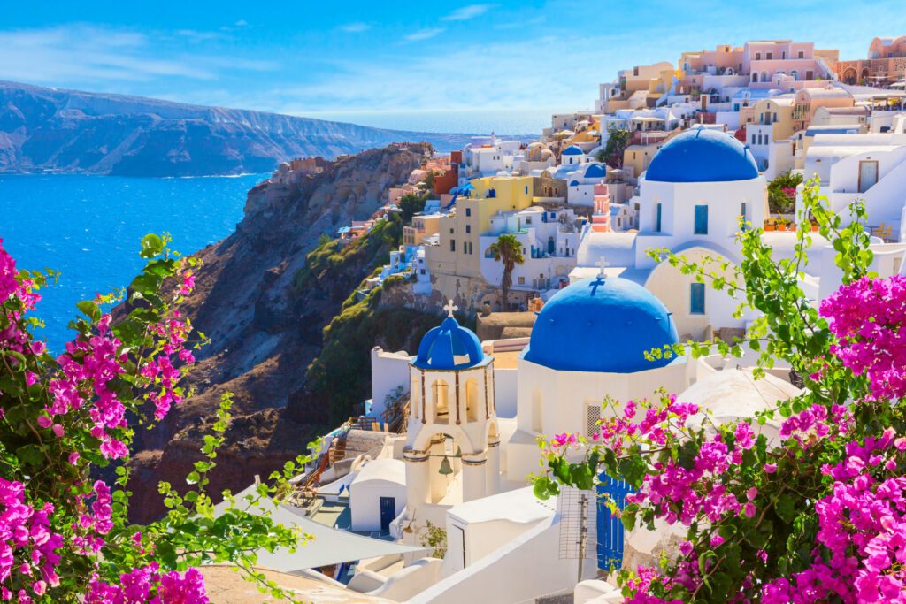 Oia auf der Insel Santorini 