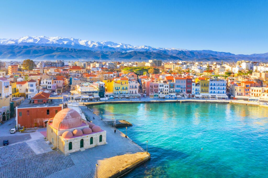 Chania unter den schönen Städten Griechenlands
