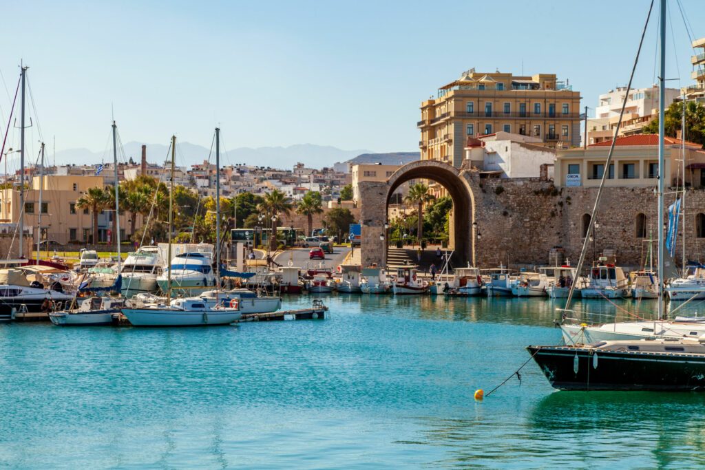 Heraklion in den Städten Griechenlands