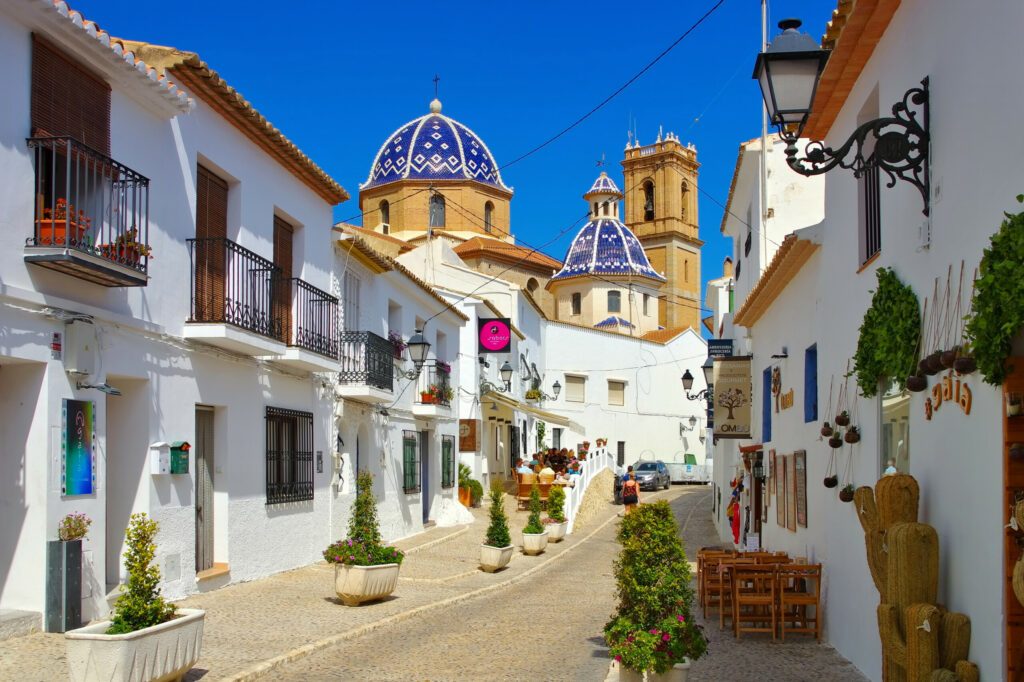 Altea an der Costa Blanca, Spanien - Altea on Costa Blanca, Spain