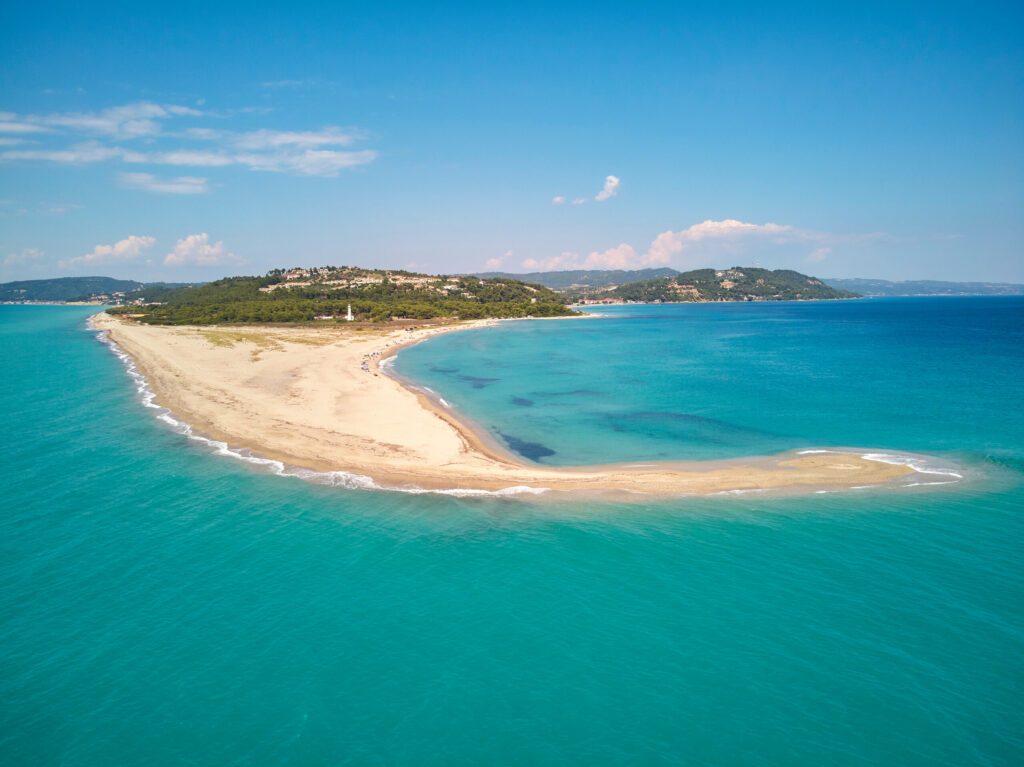 Possidi Strand und Farben