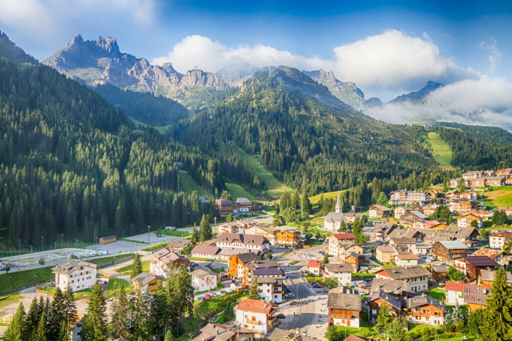 Arabba, Italienisch