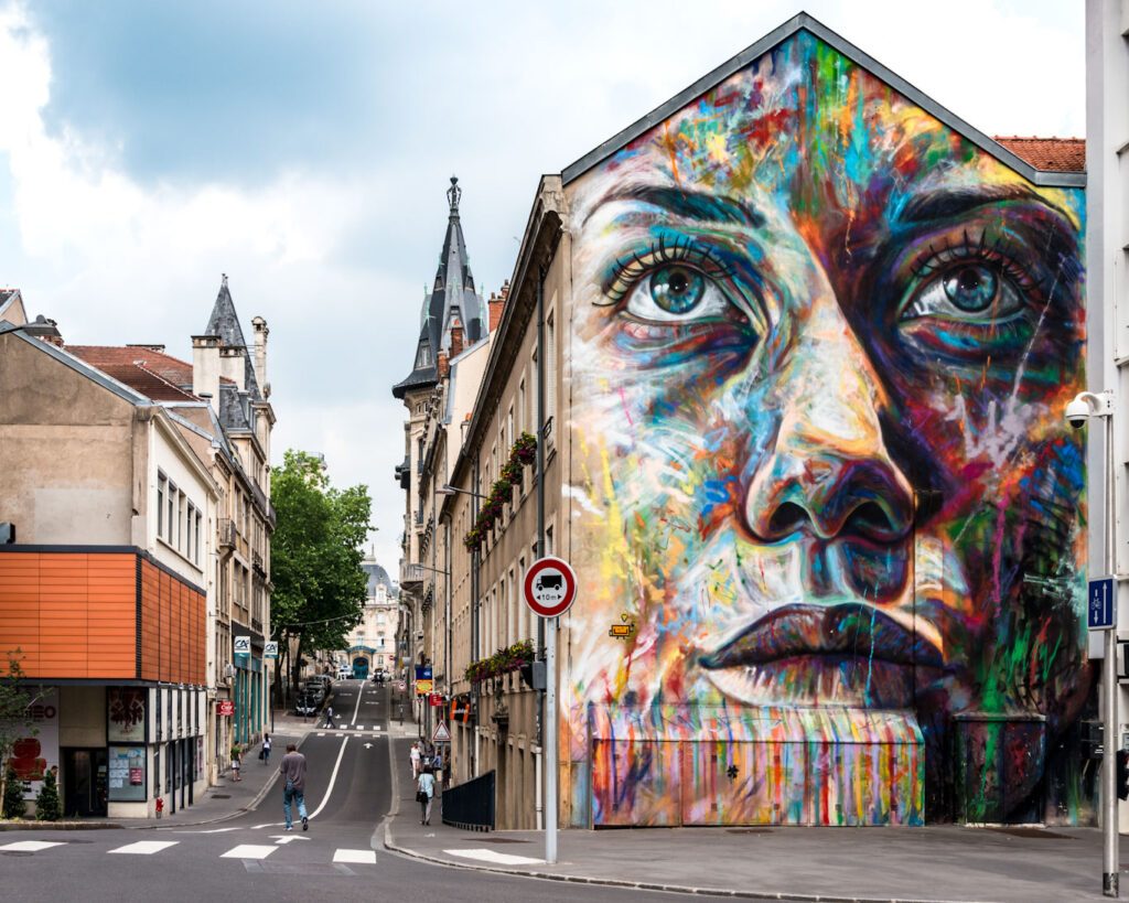 Das Werk von David Walker in Nancy