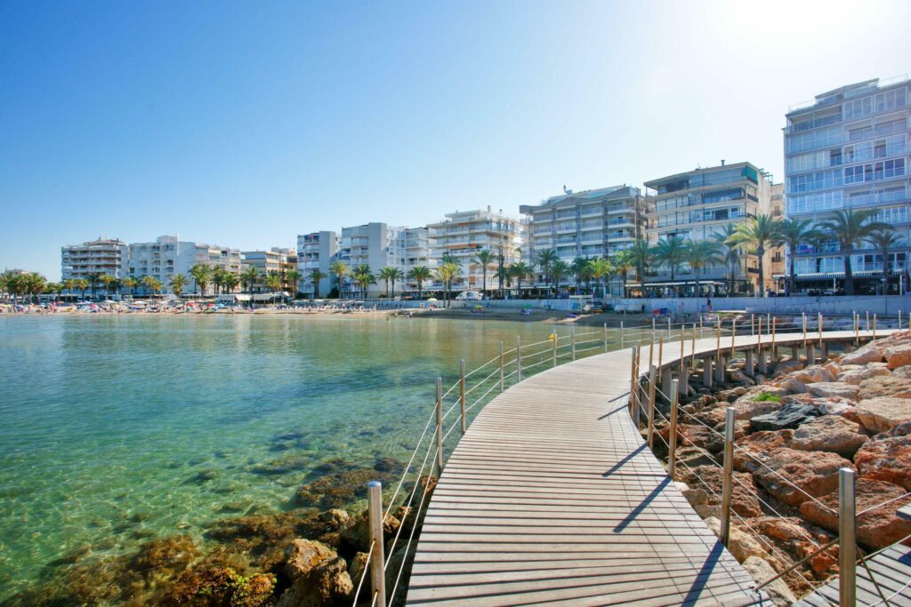 Der Badeort Salou