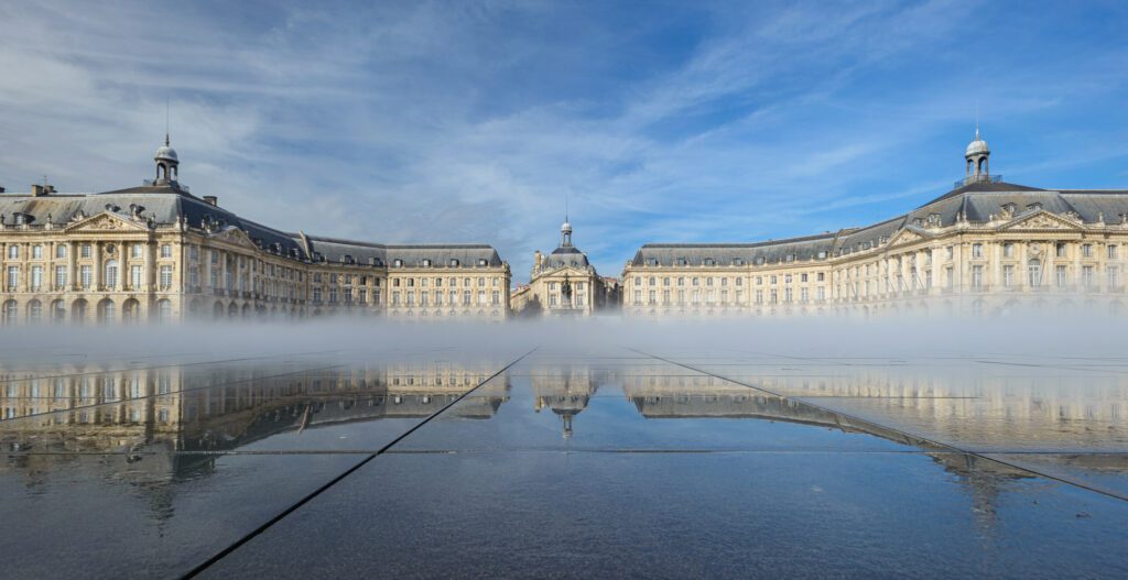 Der Place de la Bourse, Bordeaux