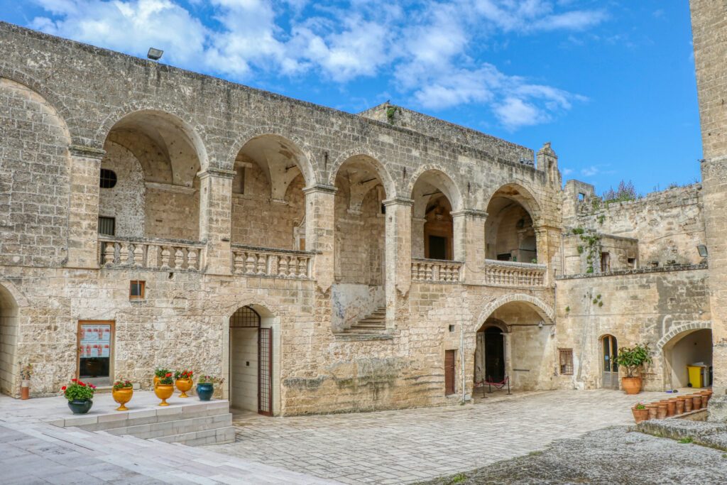 Episcopio Castle in Grottaglie, Apulien, Italy