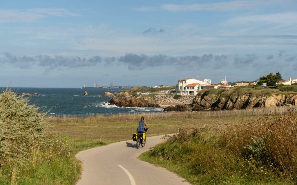 Die Vélodyssée führt durch Le Château-d'Olonne
