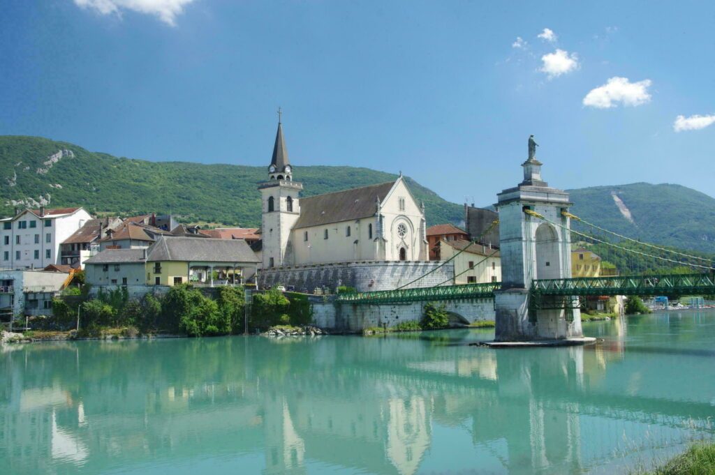 Seyssel auf der ViaRhôna